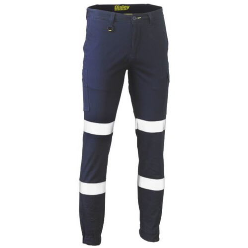 WORKWEAR, SAFETY & CORPORATE CLOTHING SPECIALISTS TAPED BIOMOTION STRETCH COTTON DRILL CARGO PANTS