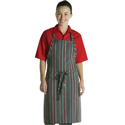 WORKWEAR, SAFETY & CORPORATE CLOTHING SPECIALISTS Striped Bib Apron