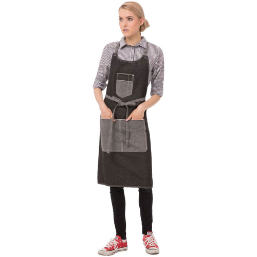 WORKWEAR, SAFETY & CORPORATE CLOTHING SPECIALISTS Bronx Scoop Neck Bib Apron