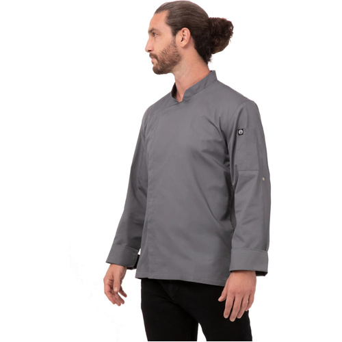 WORKWEAR, SAFETY & CORPORATE CLOTHING SPECIALISTS Lansing Press Stud Server Jacket