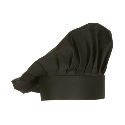 WORKWEAR, SAFETY & CORPORATE CLOTHING SPECIALISTS Black Traditional Chef Hat