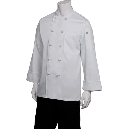 WORKWEAR, SAFETY & CORPORATE CLOTHING SPECIALISTS Colmar White Basic Chef Jacket