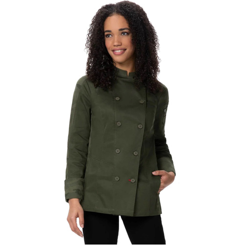 WORKWEAR, SAFETY & CORPORATE CLOTHING SPECIALISTS Women's Mojave Chef Jacket