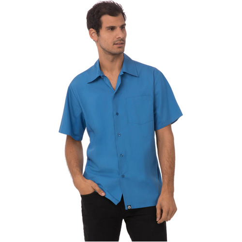 WORKWEAR, SAFETY & CORPORATE CLOTHING SPECIALISTS Men's Universal Contrast Cook Shirt
