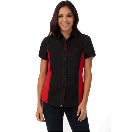 WORKWEAR, SAFETY & CORPORATE CLOTHING SPECIALISTS Female Universal Contrast Shirt
