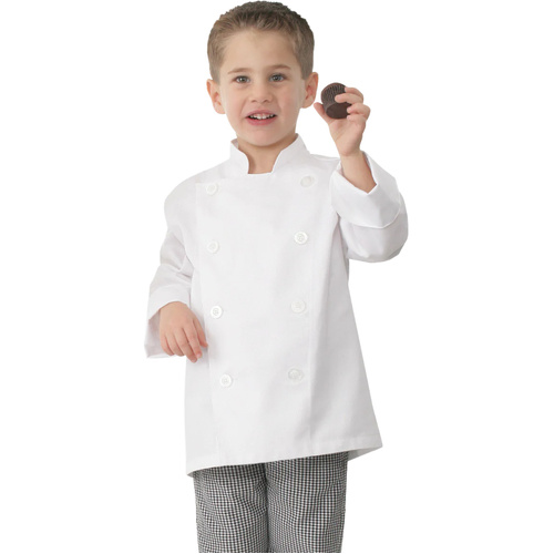WORKWEAR, SAFETY & CORPORATE CLOTHING SPECIALISTS White Children's Chef Jacket
