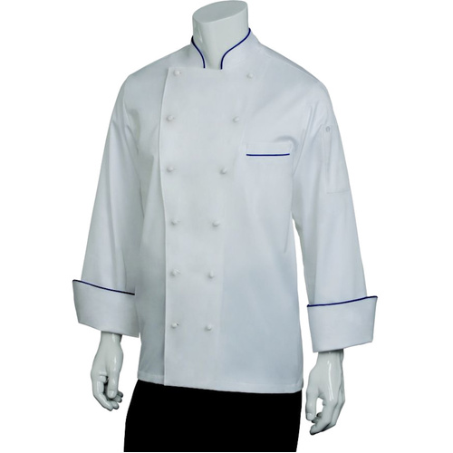 WORKWEAR, SAFETY & CORPORATE CLOTHING SPECIALISTS - Carlton Egyptian Cotton Chef Jacket