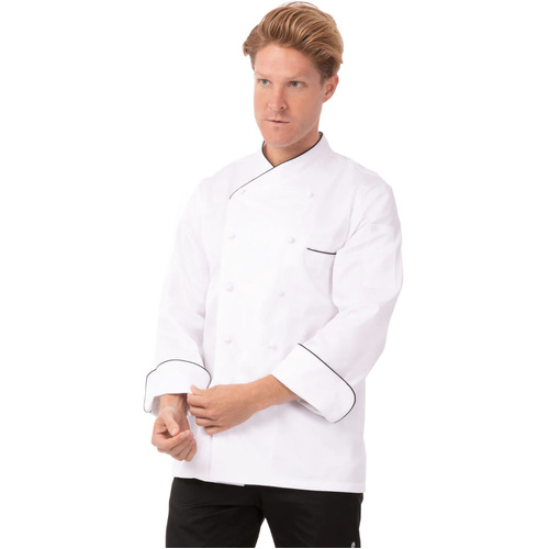 WORKWEAR, SAFETY & CORPORATE CLOTHING SPECIALISTS Monte Carlo Egyptian Cotton Chef Jacket