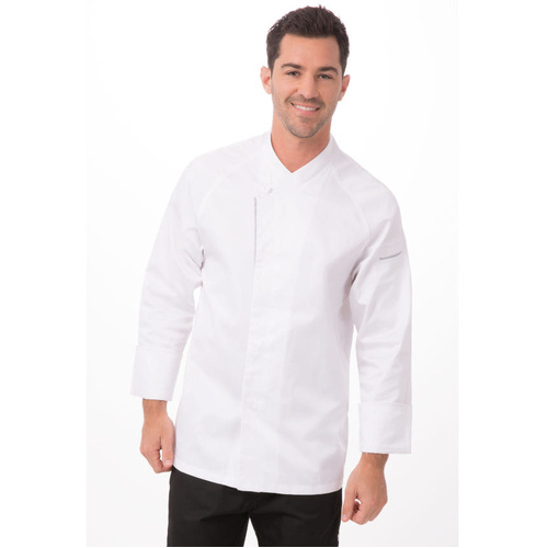 WORKWEAR, SAFETY & CORPORATE CLOTHING SPECIALISTS Trieste Premium Cotton Chef Jacket