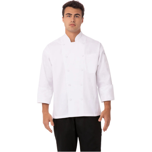 WORKWEAR, SAFETY & CORPORATE CLOTHING SPECIALISTS Lyon White Executive Chef Jacket
