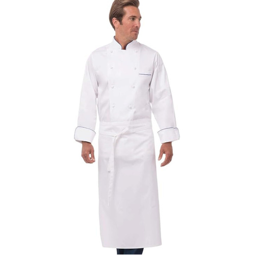 WORKWEAR, SAFETY & CORPORATE CLOTHING SPECIALISTS White Tapered Apron No Pocket