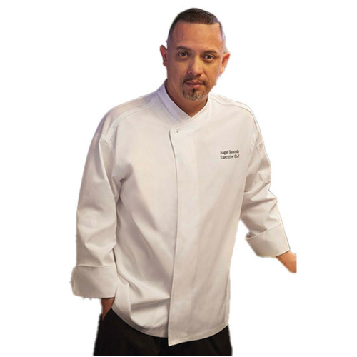 WORKWEAR, SAFETY & CORPORATE CLOTHING SPECIALISTS Tours White Executive Cool Vent?Chef Jacket