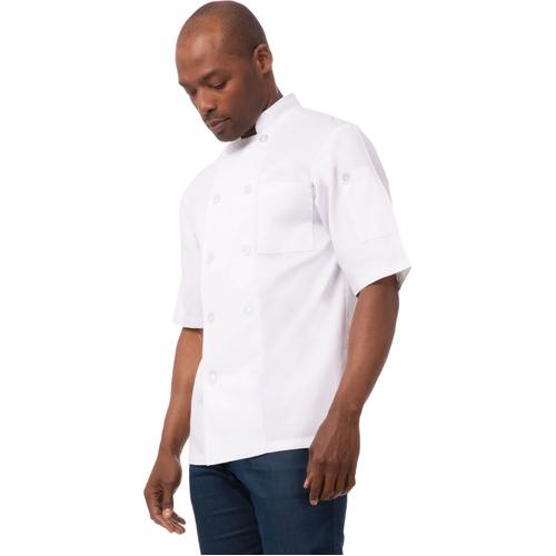 WORKWEAR, SAFETY & CORPORATE CLOTHING SPECIALISTS Volnay Short Sleeve Chef Jacket