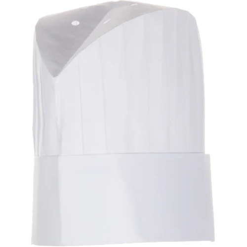 WORKWEAR, SAFETY & CORPORATE CLOTHING SPECIALISTS Oval Top Pleated Chef Hat, 12