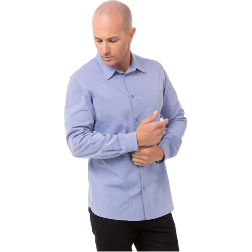WORKWEAR, SAFETY & CORPORATE CLOTHING SPECIALISTS Modern Chambray Dress Shirt