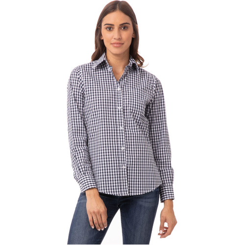 WORKWEAR, SAFETY & CORPORATE CLOTHING SPECIALISTS Women's Gingham Dress Shirt