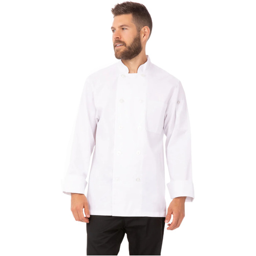 WORKWEAR, SAFETY & CORPORATE CLOTHING SPECIALISTS Le Mans Basic Chef Jacket