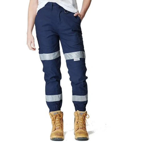 WORKWEAR, SAFETY & CORPORATE CLOTHING SPECIALISTS WOMENS REFLECTIVE CUFFED PANT