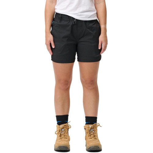 WORKWEAR, SAFETY & CORPORATE CLOTHING SPECIALISTS - WOMENS ELASTIC LIGHT SHORT