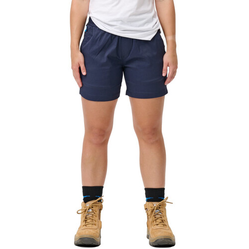 WORKWEAR, SAFETY & CORPORATE CLOTHING SPECIALISTS WOMENS ELASTIC LIGHT SHORT