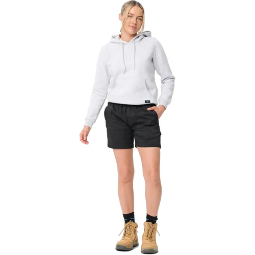 WORKWEAR, SAFETY & CORPORATE CLOTHING SPECIALISTS WOMENS ELASTIC LIGHT SHORT