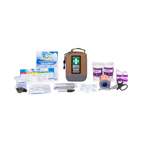 WORKWEAR, SAFETY & CORPORATE CLOTHING SPECIALISTS FIRST AID KIT, ASPIRE-EDITION, SNAKE & SPIDER BITE KIT, SOFT PACK