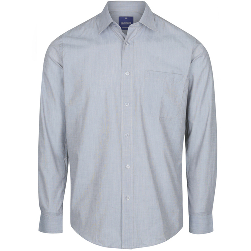 WORKWEAR, SAFETY & CORPORATE CLOTHING SPECIALISTS SMITH - MEN'S END ON END LONG SLEEVE SHIRT