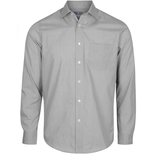 WORKWEAR, SAFETY & CORPORATE CLOTHING SPECIALISTS - WINDSOR - MEN'S PUPPY TOOTH LONG SLEEVE SHIRT