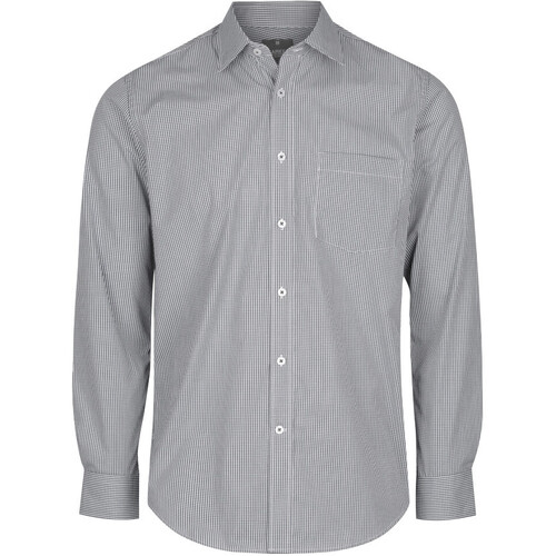 WORKWEAR, SAFETY & CORPORATE CLOTHING SPECIALISTS - WESTGARTH - MEN'S GINGHAM LONG SLEEVE SHIRT