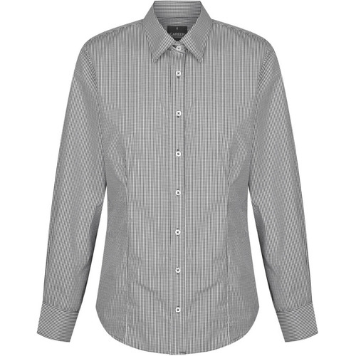 WORKWEAR, SAFETY & CORPORATE CLOTHING SPECIALISTS - Westgarth - Womens Long SL Gingham Shirt