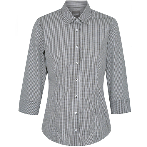 WORKWEAR, SAFETY & CORPORATE CLOTHING SPECIALISTS - WESTGARTH WOMEN'S GINGHAM 3/4 SLEEVE SHIRT