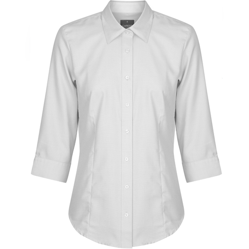 WORKWEAR, SAFETY & CORPORATE CLOTHING SPECIALISTS - Landsdowne - Womens Micro Step 3/4 Sl Shirt