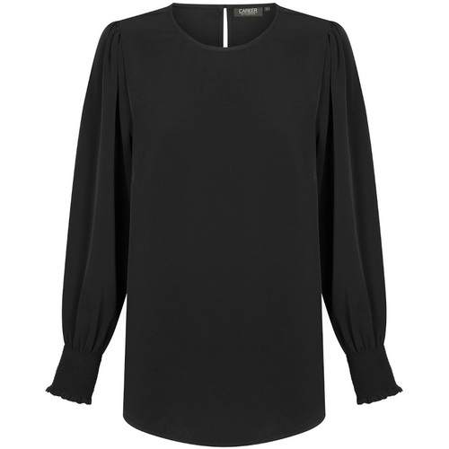 WORKWEAR, SAFETY & CORPORATE CLOTHING SPECIALISTS - Freya - Ladies Shirred Cuff Top