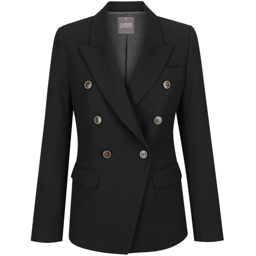 WORKWEAR, SAFETY & CORPORATE CLOTHING SPECIALISTS - BRONTE - WOMENS DOUBLE BREASTED BLAZER