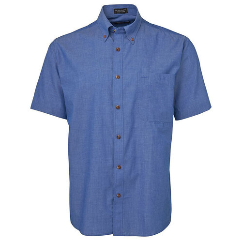 WORKWEAR, SAFETY & CORPORATE CLOTHING SPECIALISTS - JB’s Short Sleeve Indigo Chambray Shirt