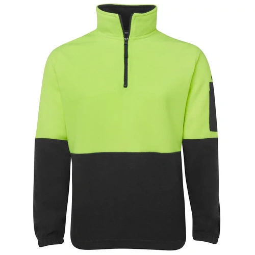 WORKWEAR, SAFETY & CORPORATE CLOTHING SPECIALISTS JB's HI VIS 1/2 ZIP POLAR FLEECE