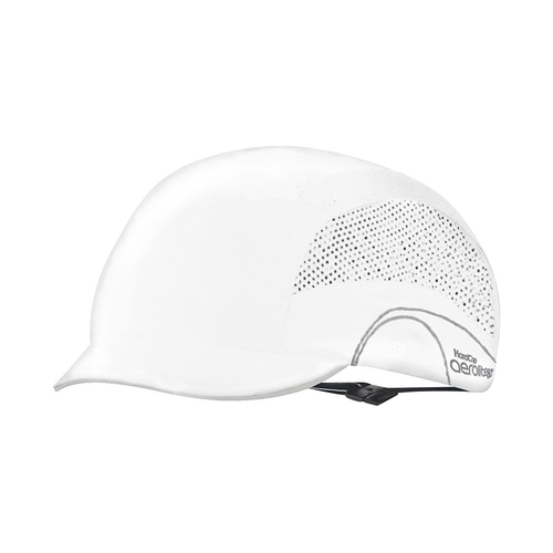 WORKWEAR, SAFETY & CORPORATE CLOTHING SPECIALISTS HARDCAP AEROLITE  60  2.5CM PEAK WHITE