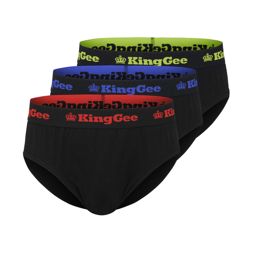 WORKWEAR, SAFETY & CORPORATE CLOTHING SPECIALISTS Originals - COTTON BRIEF 3PK - MENS