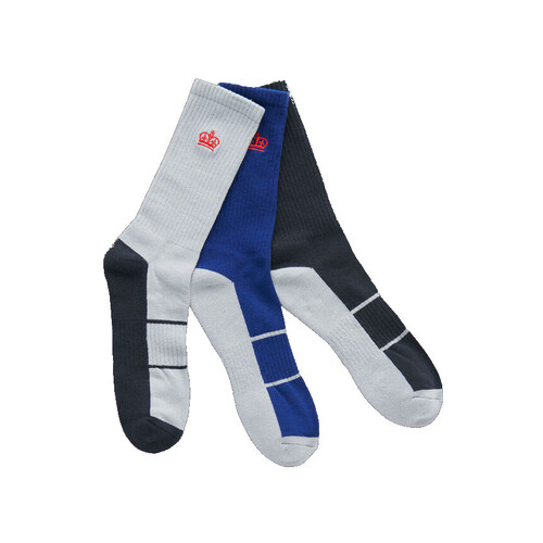WORKWEAR, SAFETY & CORPORATE CLOTHING SPECIALISTS DISCONTINUED - COOLMAX SOCK 3 PACK