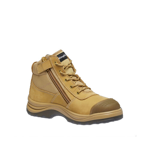 WORKWEAR, SAFETY & CORPORATE CLOTHING SPECIALISTS Tradies - ZIP PR WHEAT Boot
