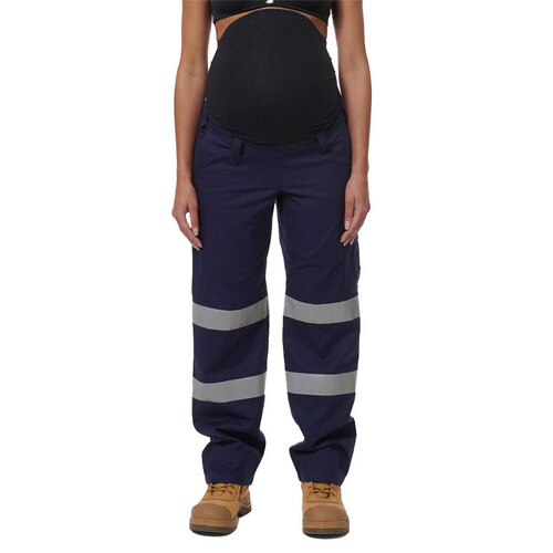 WORKWEAR, SAFETY & CORPORATE CLOTHING SPECIALISTS WORKCOOL - MATERNITY REFLECTIVE BIO MOTION PANT