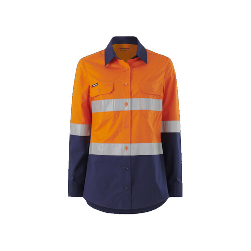 WORKWEAR, SAFETY & CORPORATE CLOTHING SPECIALISTS WOMENS WORKCOOL REF SHIRT L/S