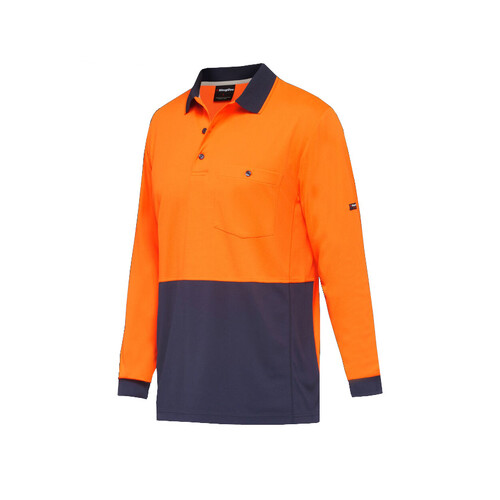 WORKWEAR, SAFETY & CORPORATE CLOTHING SPECIALISTS Workcool - Hyperfreeze Spliced Polo L/S