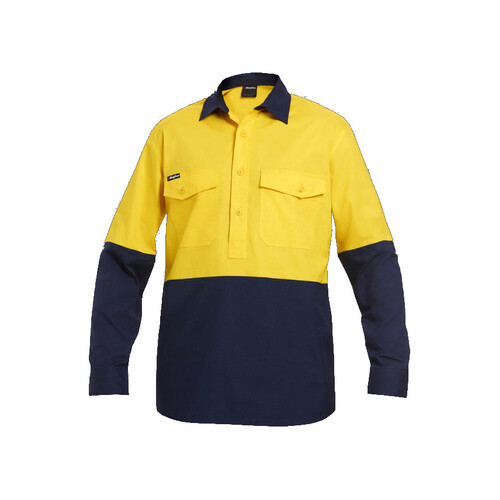 WORKWEAR, SAFETY & CORPORATE CLOTHING SPECIALISTS - Workcool - Workcool 2 Spliced Closed Front Shirt L/S