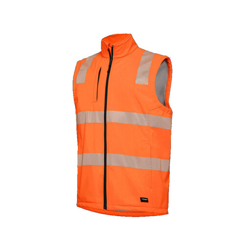 WORKWEAR, SAFETY & CORPORATE CLOTHING SPECIALISTS DISCONTINUED - Originals - HI VIS SOFTSHELL VEST
