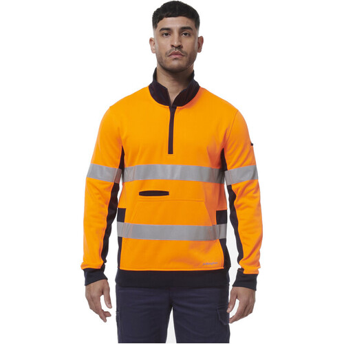 WORKWEAR, SAFETY & CORPORATE CLOTHING SPECIALISTS REFLECTIVE 1/4 ZIP FLEECE
