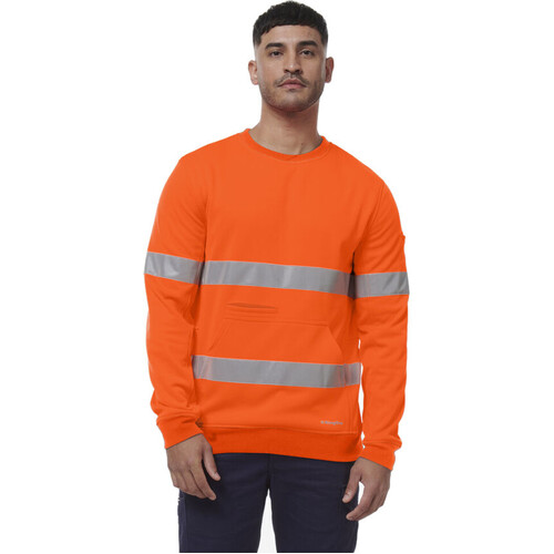 WORKWEAR, SAFETY & CORPORATE CLOTHING SPECIALISTS REFLECTIVE CREW NECK FLEECE