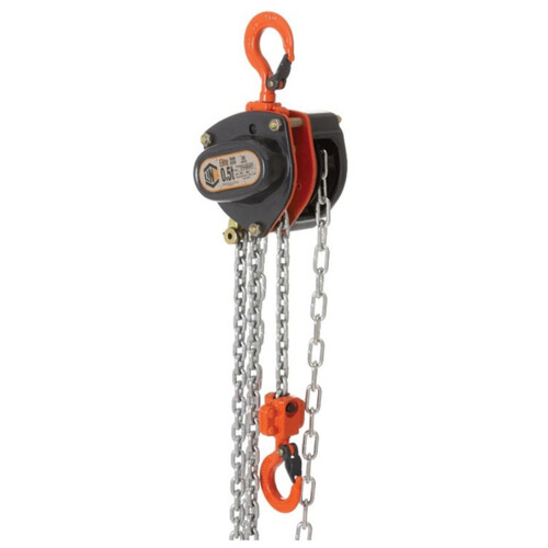 WORKWEAR, SAFETY & CORPORATE CLOTHING SPECIALISTS - LINQ CHAIN BLOCK ELITE 1 TONNE CAPACITY 3M LONG INDUSTRIAL