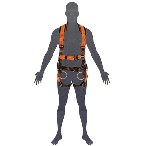 WORKWEAR, SAFETY & CORPORATE CLOTHING SPECIALISTS HARNESS - SUPREME - XL-2XL EDI TOWER WORKER WITH NYLON HARNESS BAG