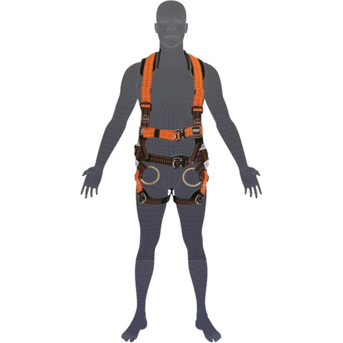 WORKWEAR, SAFETY & CORPORATE CLOTHING SPECIALISTS - HARNESS - SUPREME - M-L TOWER WORKER WITH NYLON HARNESS BAG